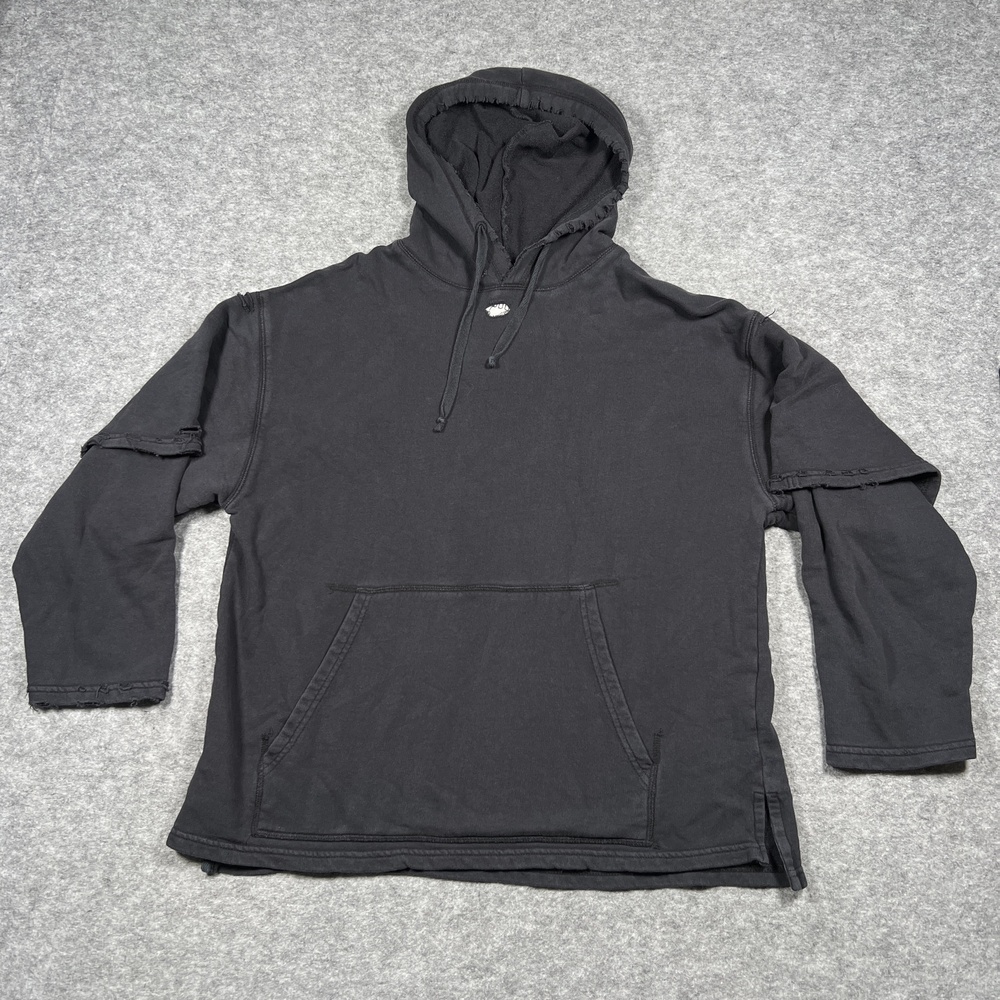 URBAN OUTFITTERS BDG Hoodie Womens XL Black Pullover Hooded Oversized Lounge